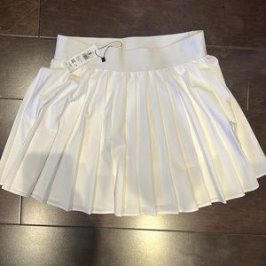 Garage - White Pleated Tennis Skirt